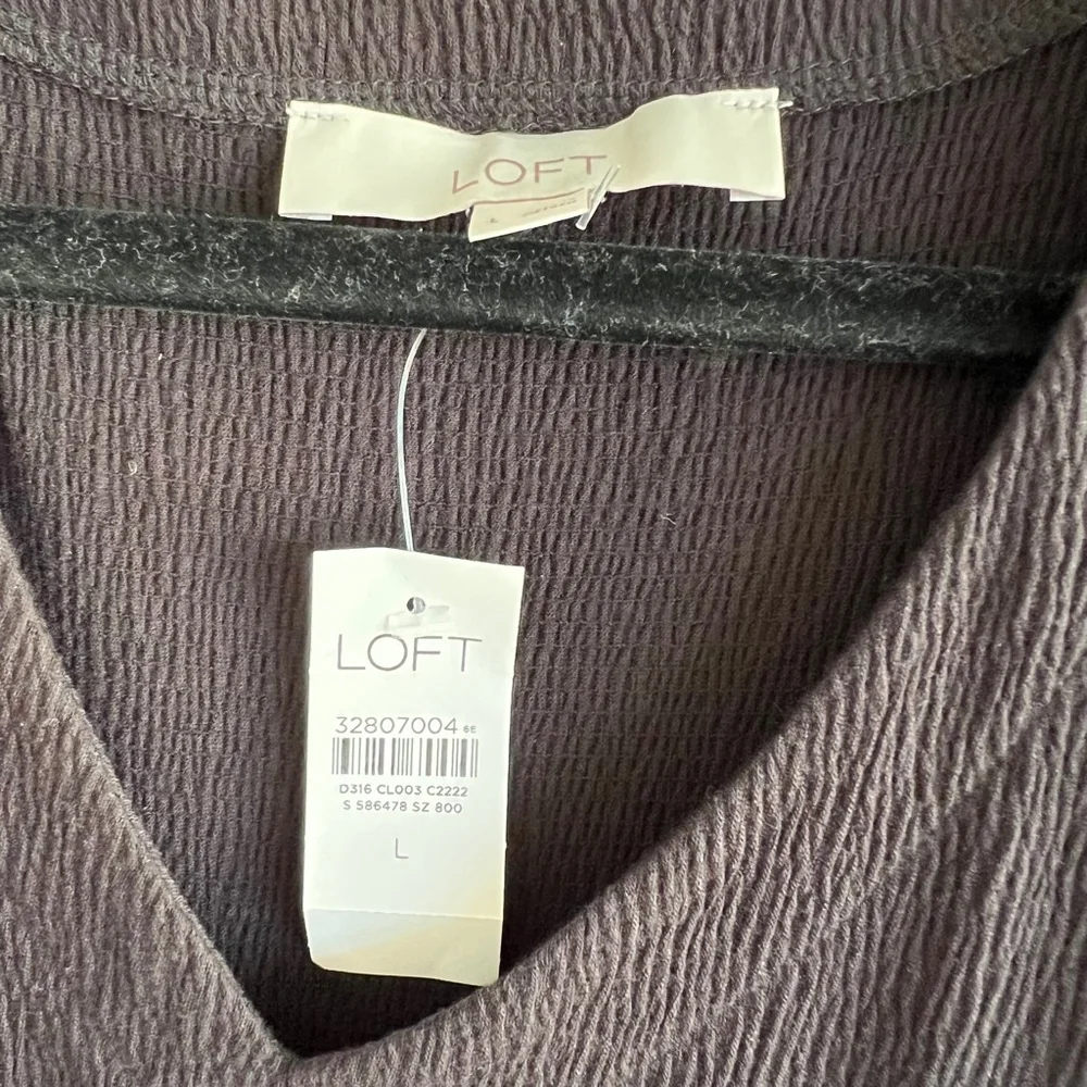 NWT Loft Dress L Black - Picture 5 of 8